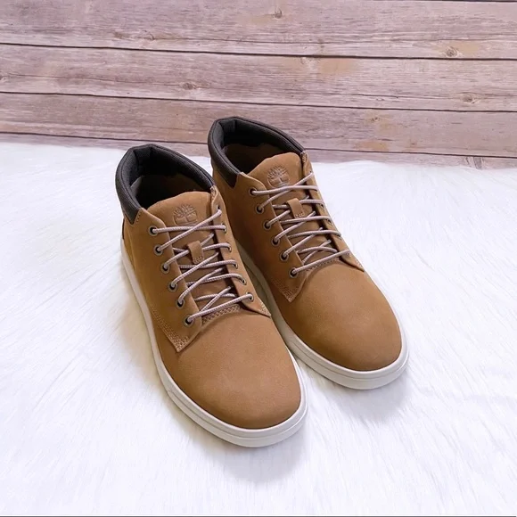 Timberland Men’s Ashwood Park Wheat Chukka Boots - Picture 4 of 7